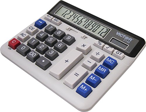 Victor 2140 Desktop Business Calculator, 12-Digit Lcd #TOP2