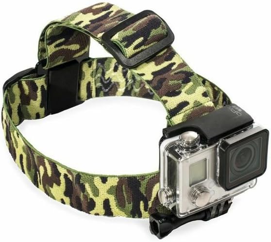 Head Strap Mount for GoPro (Camouflage)