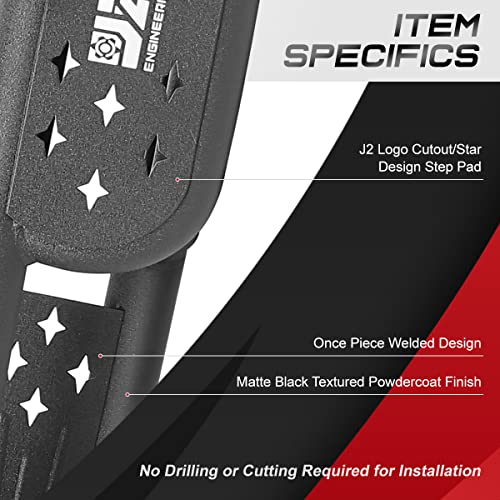 Protector de Estribos J2 Engineering para Jeep Wrangler JL 18-22 miniatura 5