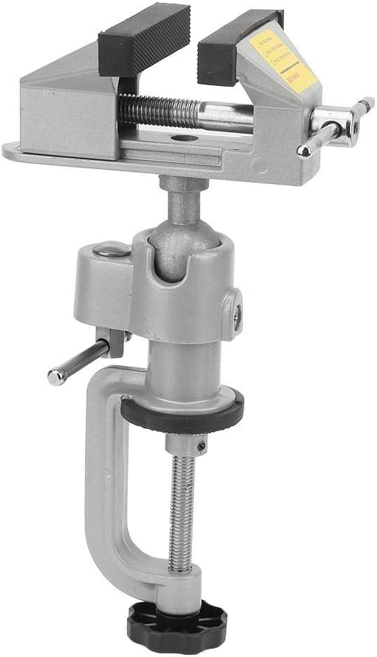 Swivel 3" Universal Table Vise Tilts Rotate 360° Universal Work, Table Vice Aluminum Alloy Universal Clamp Units Vise Tools
