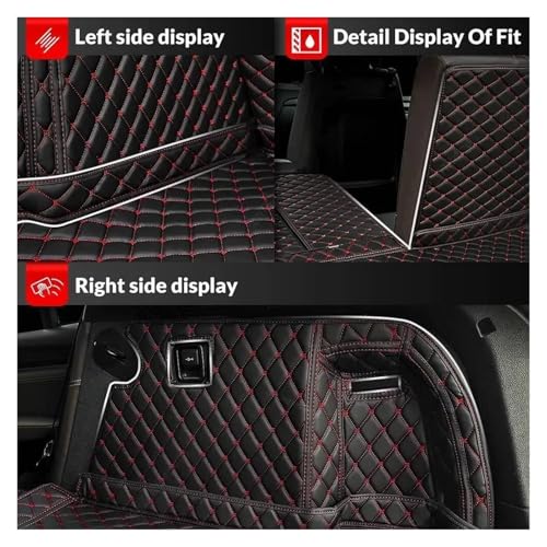 Tapis coffre voiture SsangYong Rexton W 2014 doublure chargement - 2
