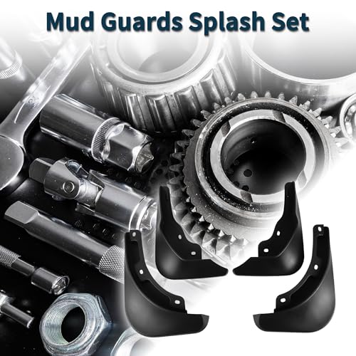 Image of Mud Flaps Splash Guards for Volkswagen Magotan 2011-2016 W /Mount Accessories Mud Guards Front and Rear 1 Set