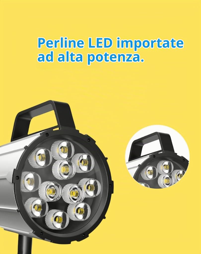12W Aggiornato Plus braccio lungo 40+40 cm illuminazione macchina 220 V lampada industriale regolabile in lega di alluminio luce da lavoro LED per tornio, fresatrice CNC, perforatrice (12 W)