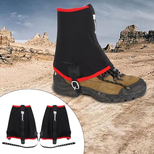 Garende Capas para botas de perna, capas para botas de caminhada, capas para calçados para corrida,