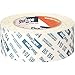 Shurtape DS 154 Double-Sided Containment Tape, Painter's Tape and Sticks to Plastic Sheets, For Painting and Remodeling, 48mm x 23 Meters, Natural, 1 Roll (104333)