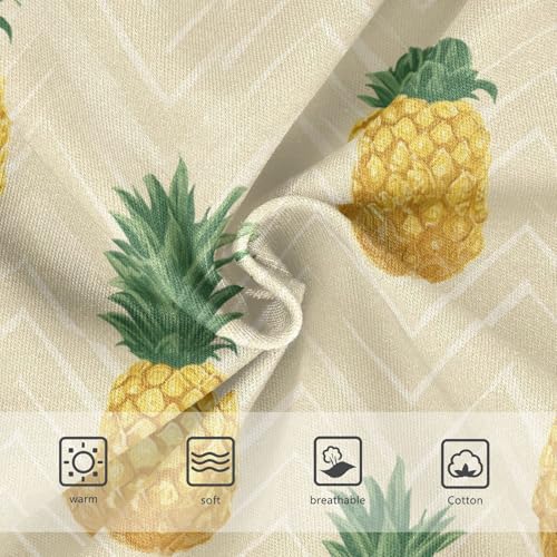 Wusikd Pineapple Geometric Girls' Underwear Cotton Girls Briefs Soft Toddler Underwear 2T3