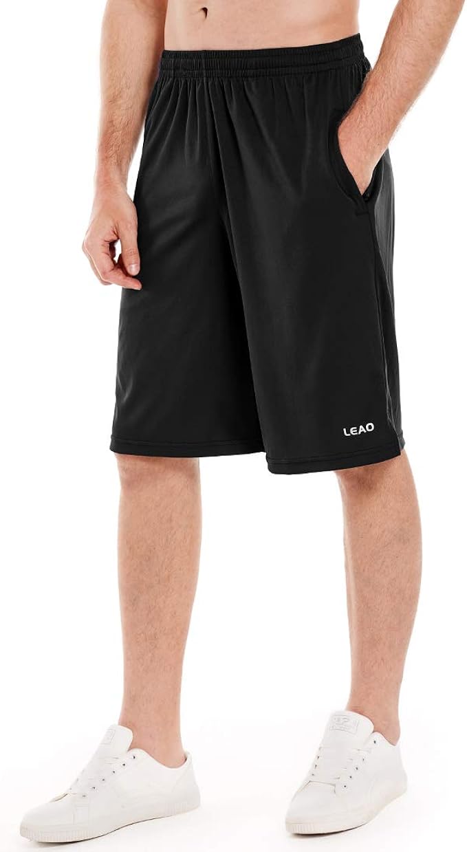 men's mesh shorts with zipper pockets