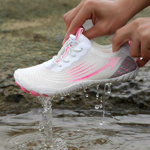 Orthotic Water Shoes with Arch Support for Women Wide Width Walking Barefoot Grounded Footwear for Women Men with Neuropathy Wide Toe Box Sneakers Diabetic Shoes Swim Beach Pool Shoe Unisex3