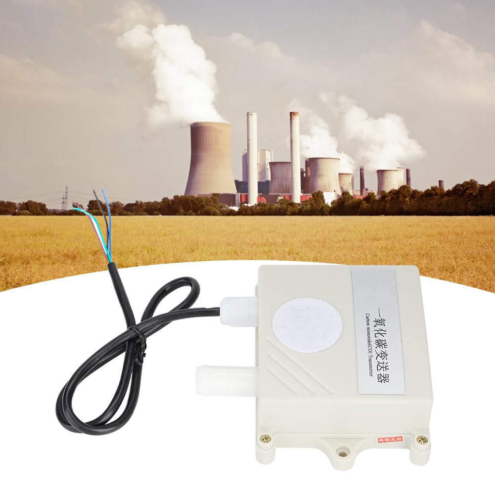Sensor de CO, Transmisor de Monóxido de Carbono Montado en la Pared del Detector del Sensor de CO del Invernadero de Alta Precisión (0~5V)