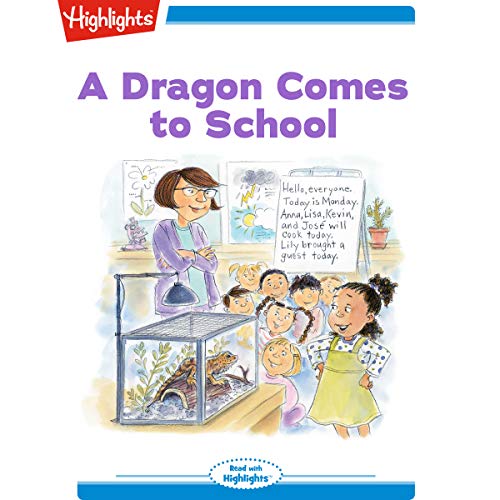 Cover art for A Dragon Comes to School
