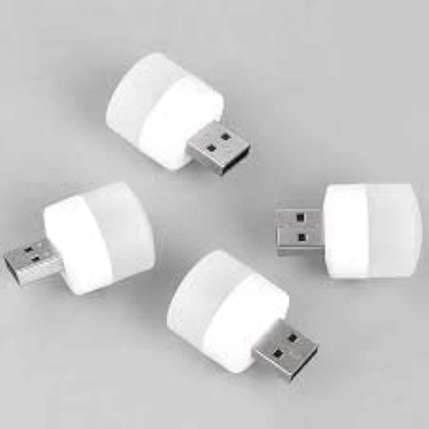 4 Pcs Usb Night Light Bulb