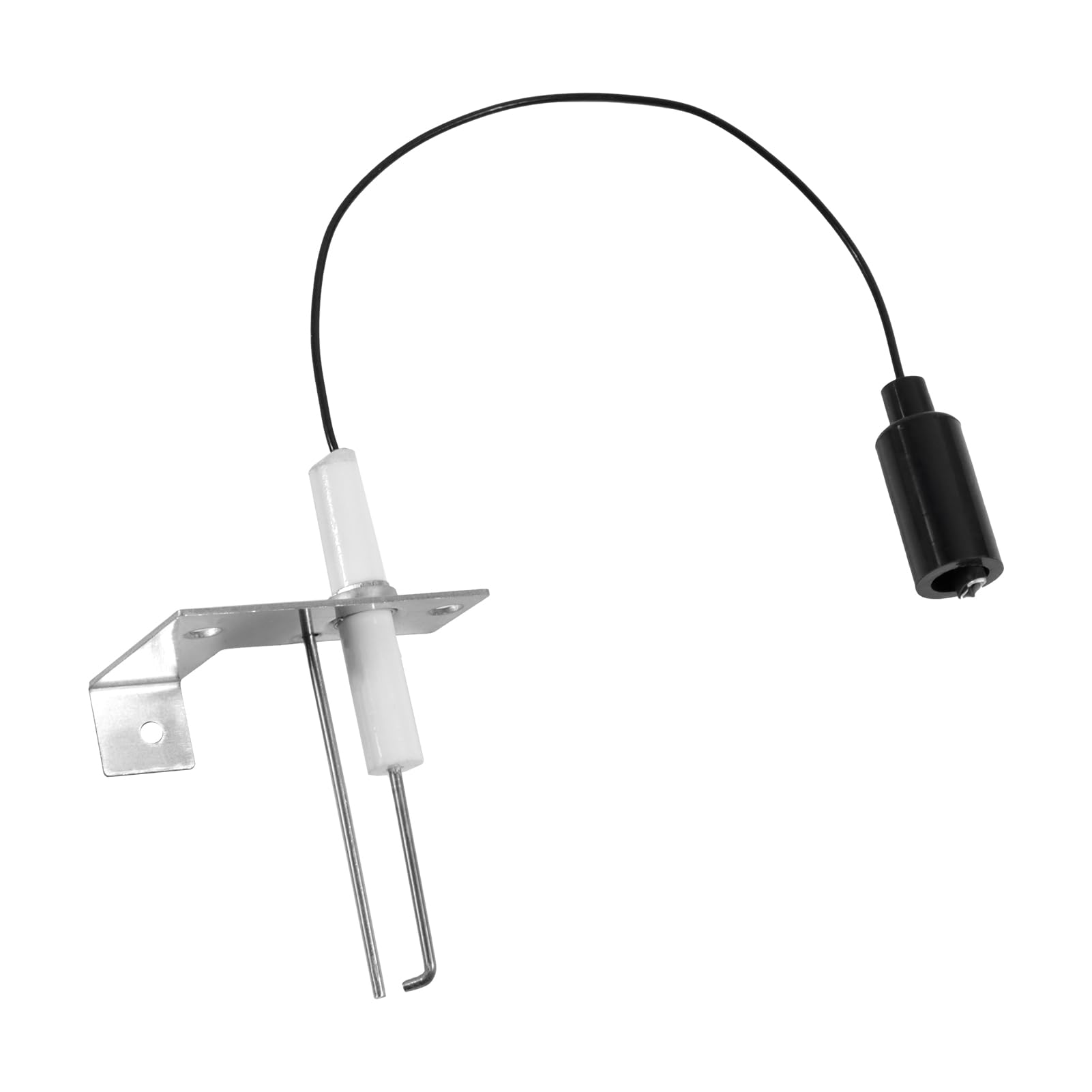 Rongtai 93868 Water Heater Igniter Spark &amp; Sensor Electrode Replacement for Atwood, 2-Prong Igniter Repair for RV Water Heater, Camper, Trailer - 1 Pack