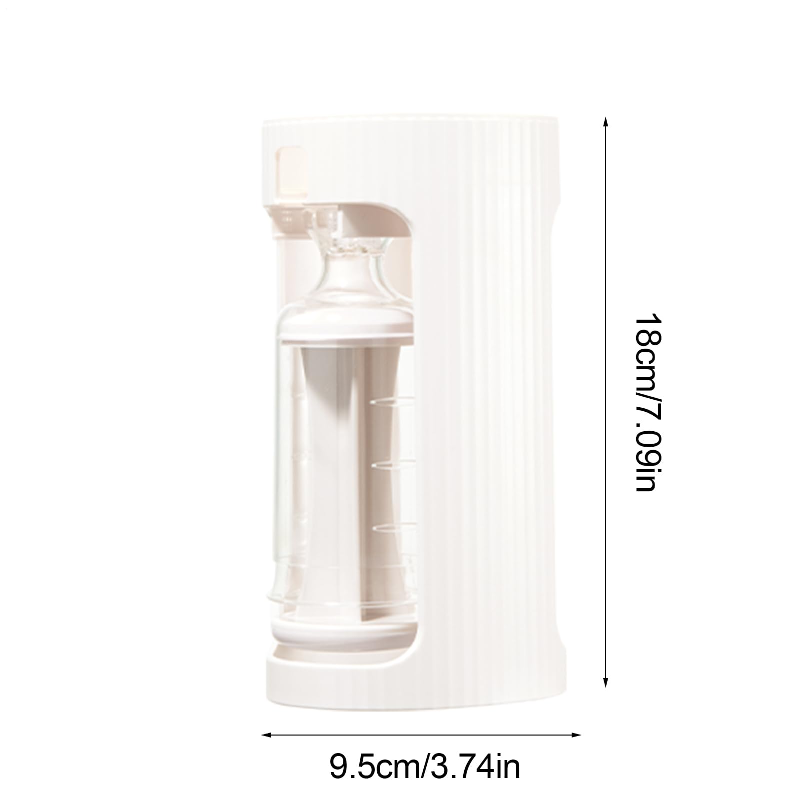 Support de poche pour compote de pommes – Kit alimentaire rechargeable, presse-purée, station de remplissage sans déversement | Préparation d'alimentation pour collations faites maison, stockage de