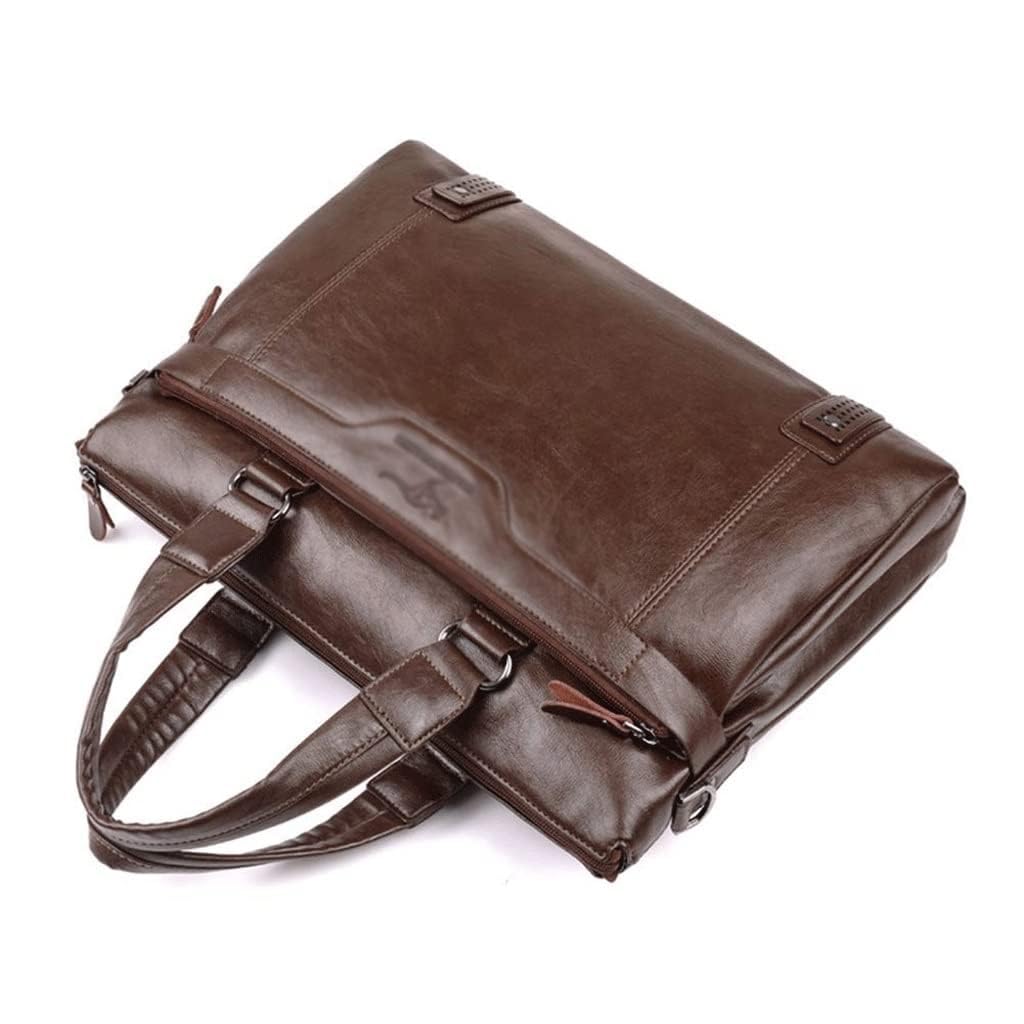 Maletín de cuero Bolsa for computadora portátil Computadora de 14/15,6 pulgadas maletin
