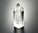 Healing Stone Wand of Clear Quartz Crystal Pointed & Faceted Prism Bar for Reiki Chakra Meditation Therapy Deco