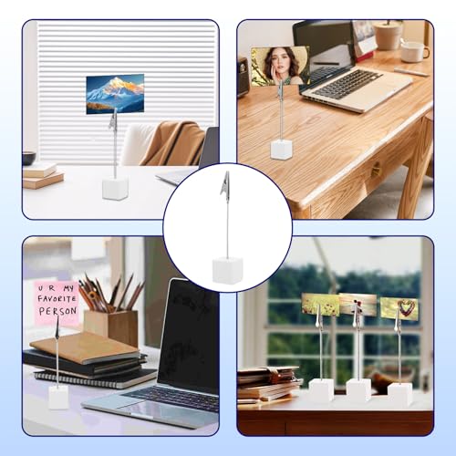 10 Stück Fotohalter mit Klammern,Tischkartenhalter Clips,Kartenhalter Tisch,Foto Halter mit Klammer,Kartenständer,Postkartenhalter Holz Fotoständer Clip für Hausdekoration,Party,Büro,Hochzeits