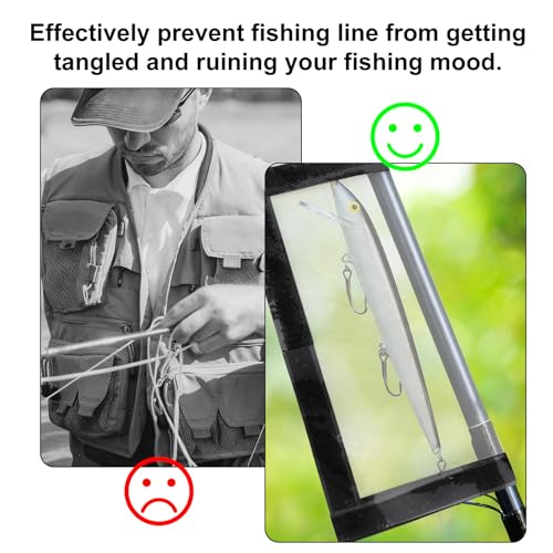 6 piezas Fundas Transparentes para Señuelos de Pesca miniatura 3