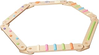 Kids Wooden Balance Beam Adjustable Balance Beam For Kids Playground Kids Nursery Balance Beam Activity Fun