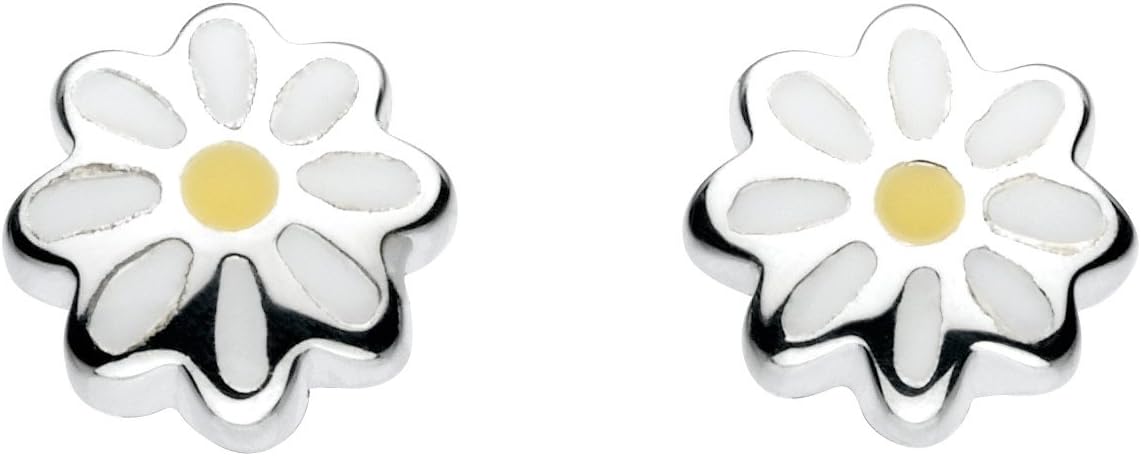 Kit Heath Girl's Sterling Silver Daisy Stud Earrings