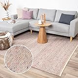 FRAAI Wollteppich - Feline Pastell - 160x230cm - Wolle - Flachgewebe - Meliert - Boho, Industrielle, Ländlich, Modern, Skandinavisch - Wohnzimmer, Schlafzimmer - Carpet