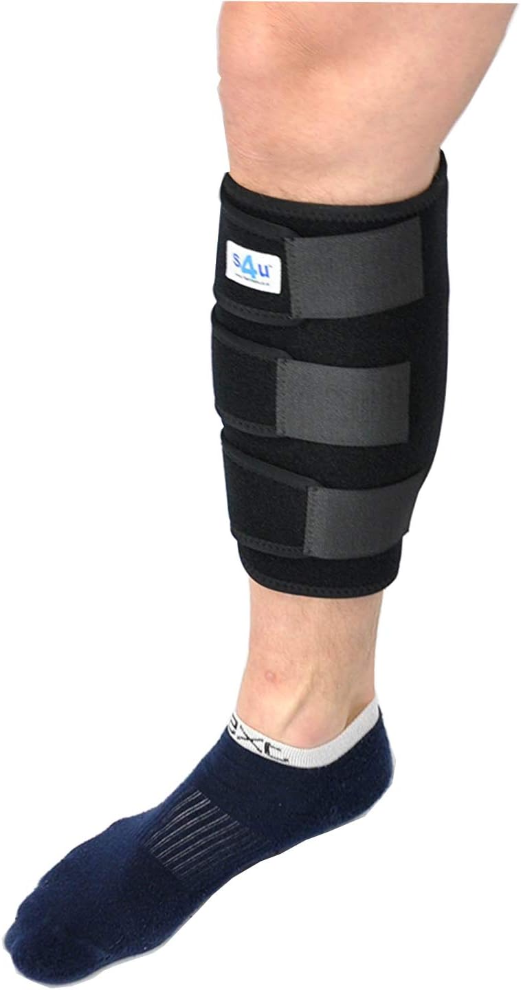 Breathable Deluxe Extra Comfort Calf Support, One Size, Black