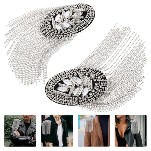 Broches para traje elegantes con acabado de gemas y joyería fina CRAFTHROU 7