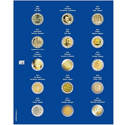 Classeur SAFE 7302-9 rangement monnaie millésime 2011-2012