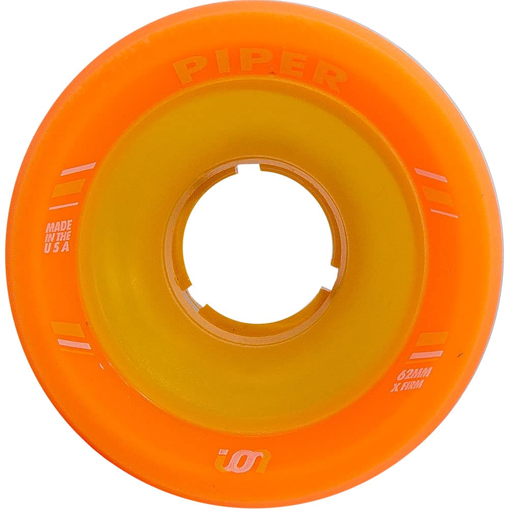 Piper Wheels Ion Indoor Speed Skating Quad Race Wheels (Orange 95A)