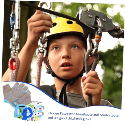 Yardwe 1 Par Luvas De Fitness Luvas De Inverno Ao Ar Livre Luvas De Equitação Luvas De Pesca Portáti