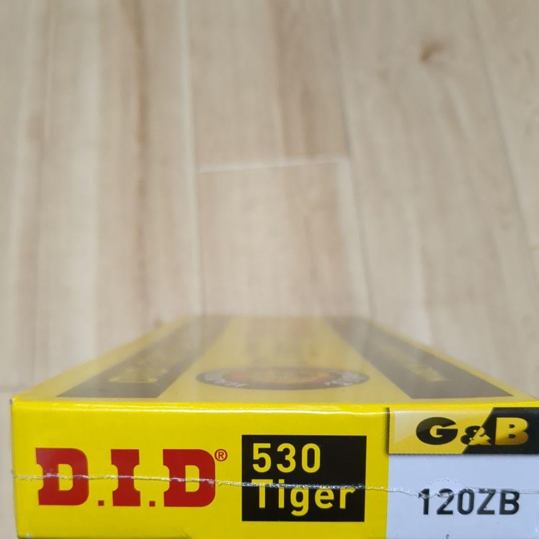 【新品未開封□阪神タイガースコラボチェーン　530Tiger 120ZB DID D.I.D DID ダイドー 阪神タイガースコラボチェーン ゴールド