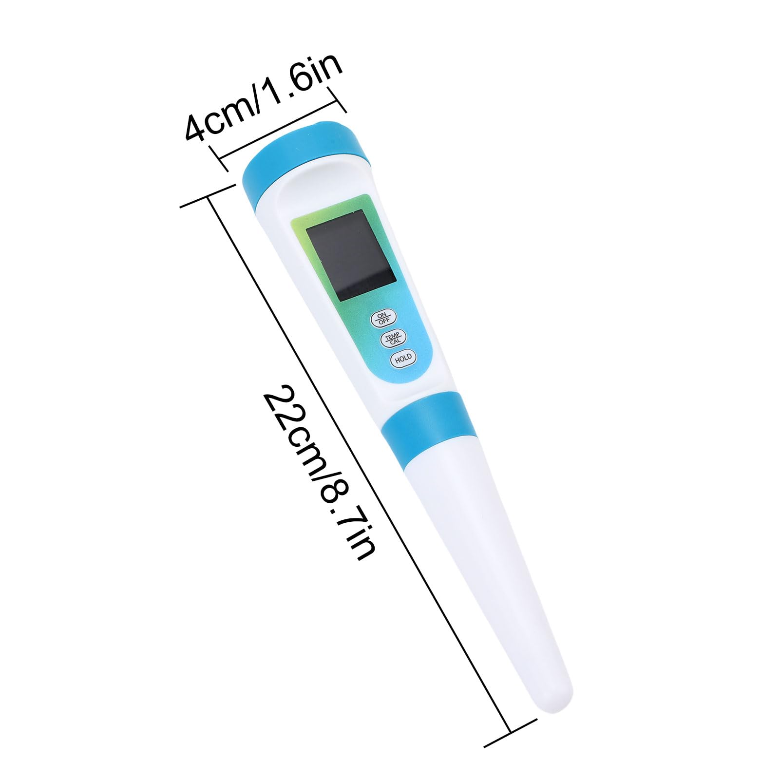 Bewinner Medidor de Ph Digital para Alimentos, Lápiz de Tester de Ph de Alta Precisión de 0.01 con ATC, para Pan de Masa Fermentada, Queso, Carne, Salchichas, Vino, Cerveza, Pruebas de