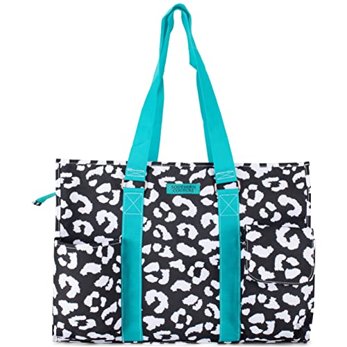 Southern Couture Patterned 18.5 x 13.25 Polyester Fabric Pocket Tote Bag3