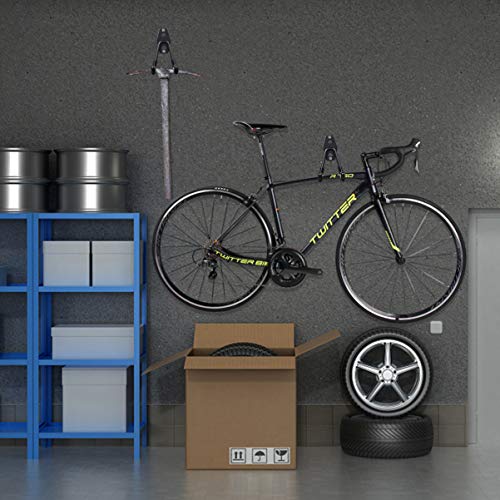 Ganchos de armazenamento de garagem DOITOOL para montagem na parede, ganchos de metal utilitários co