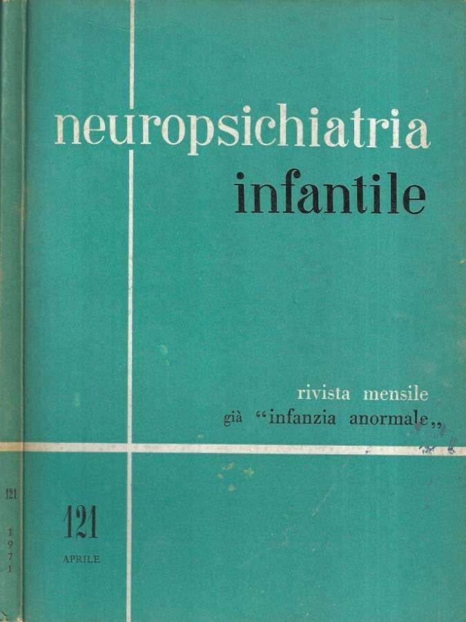 Neuropsichiatria infantile n. 121.
