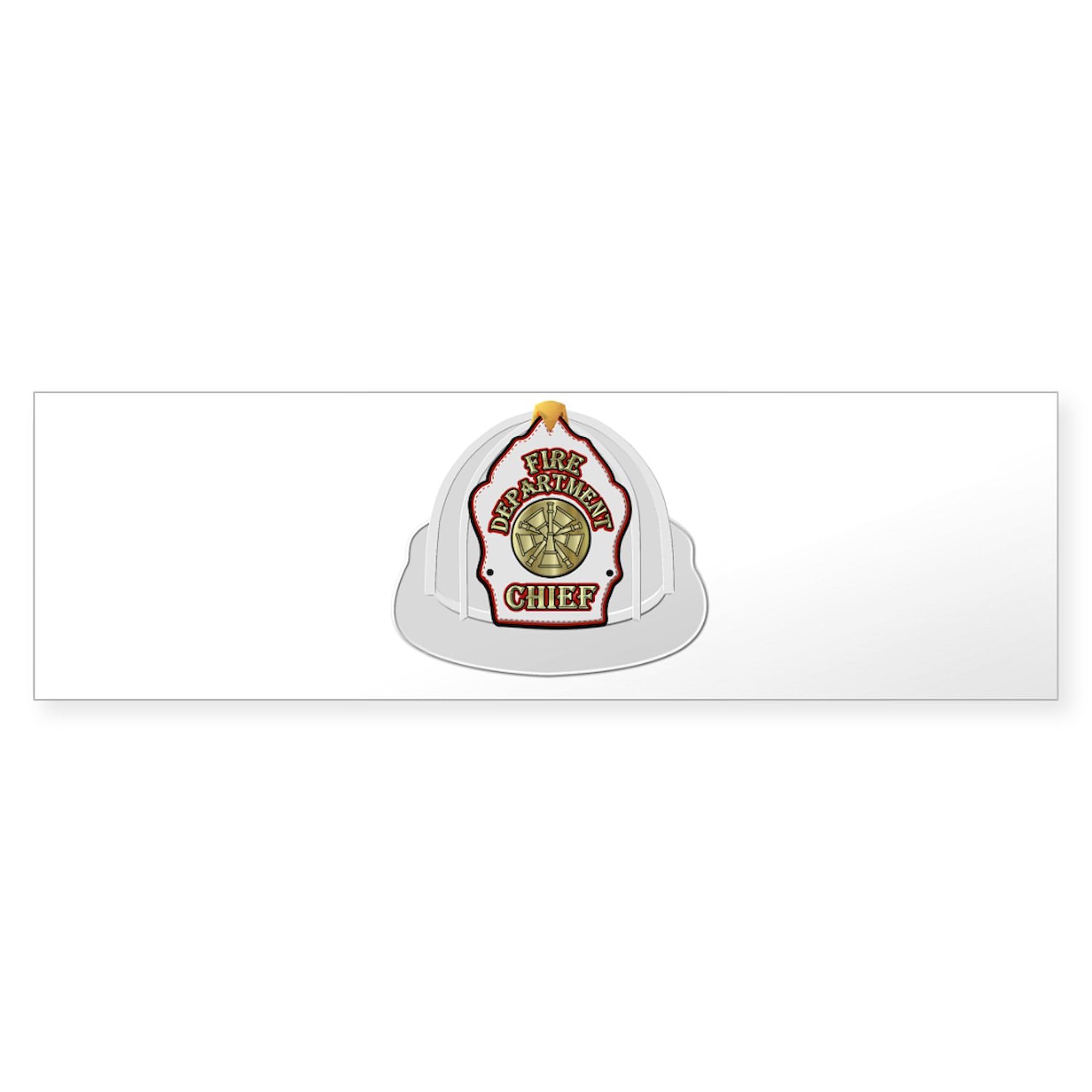 First Responder Sticker Fire Department Captain Bumper Sticker - 10x3 ...