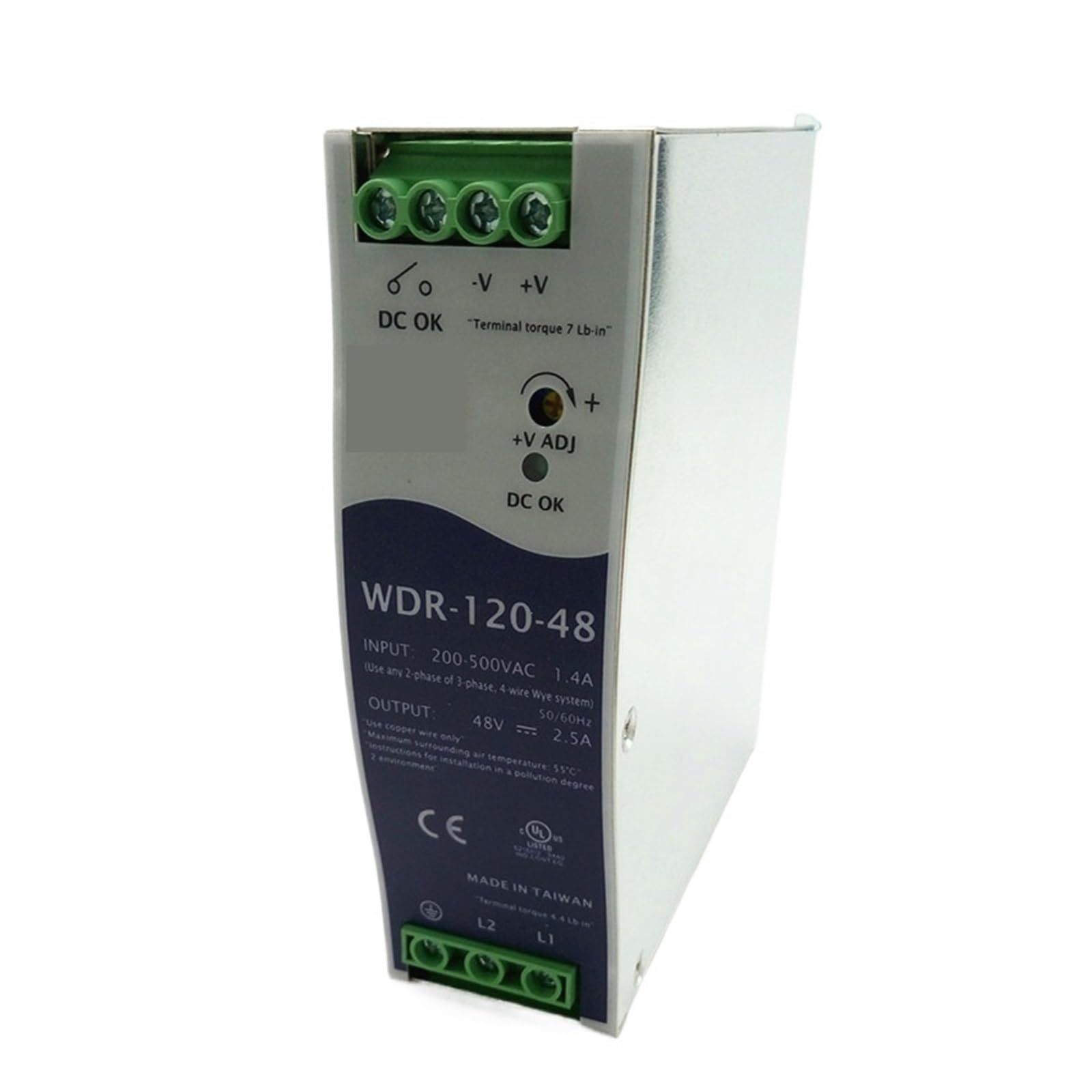 BALYDLUL WDR-120-48 120W Supply WDR-120 48V 2.5A