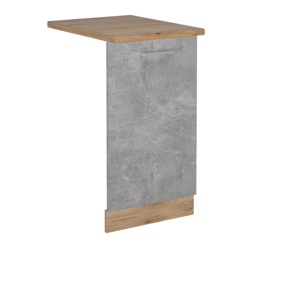 Vicco Panel przedni zmywarki "R-Line", Beton, 45 cm