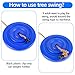 X XBEN 120FT Zip line Kit for Kids and Adults, Zip Lines for Backyard, Included Swing Seat, Spring Brake, Steel Trolley and Adjustable Safety Belt, Outdoor Play Sets Equipment