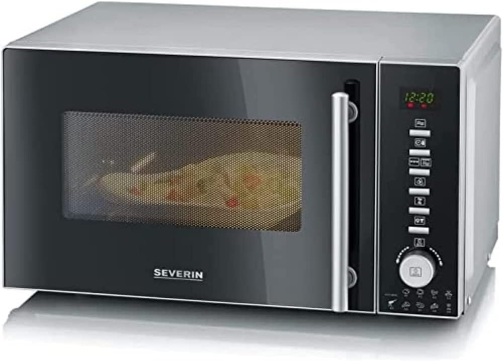 Severin Microwave with Grill and Convection MW 7865, Silver-Black