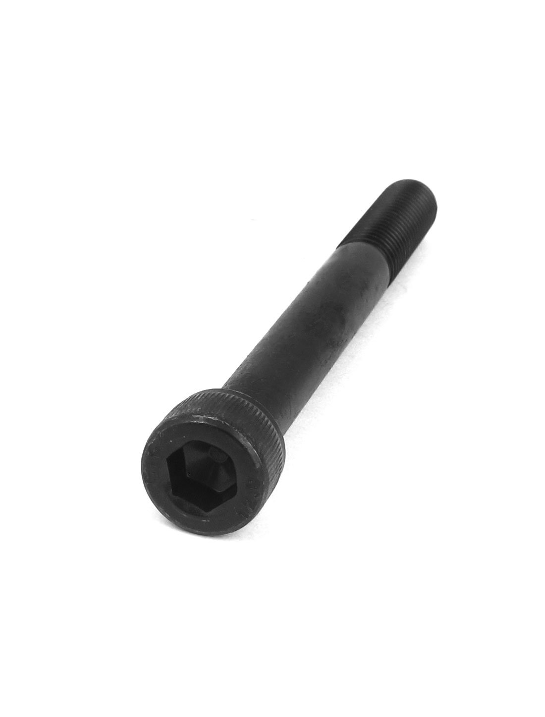uxcell M10x100mm 12.9 Alloy Steel Hex Socket Screws Partially Threaded Bolt Black 10Pcs