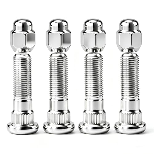 Image of 8PCS M12x1.25 Wheel Lug Stud Nuts Compatible with Subaru Ascent Forester Crosstrek Outback WRX STI Legacy Impreza BRZ Tribeca Replace#: 28365FE001 28171AJ000