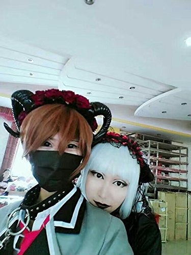 Amazon.com: Restyle Sheep Horn Rose Flower Headband Gothic  display picture 2