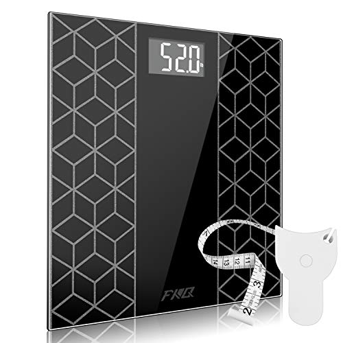 Digital Body Weight Bathroom Scale, FXQ High Precision Sensor Digital Bathroom Scale