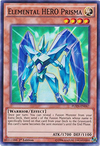 YU-GI-OH! Elemental Hero Prisma - FUEN-EN047 - Super Rare - 1st Edition - Fusion Enforcers