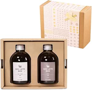 とびだす焙煎所 カフェラテベース 250mギフト用2本セット (無糖・加糖)