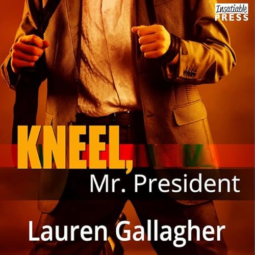 Diseño de la portada del título Kneel, Mr. President