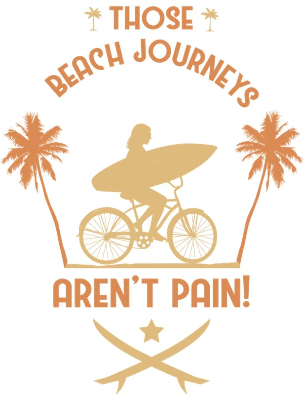 Phrases courtes célèbres poster A2 toile Those Beach Journeys contre la routine