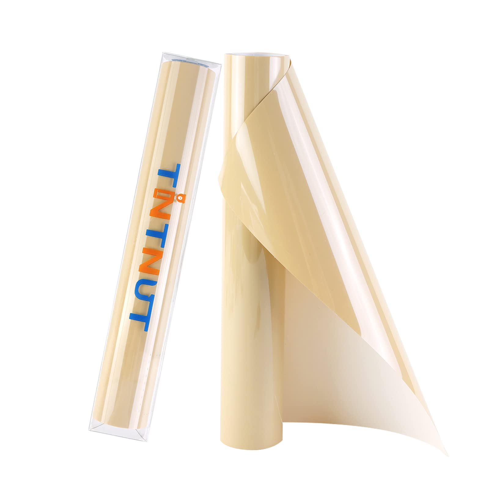 Tintnut Camel Color Heat Transfer Vinyl Roll,10"x6ft Iron on Vinyl