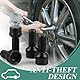 EFUTURETIME 4 x Radschrauben M14 x 1.5 mm Radbolzen mit eine Radsicherungsmutter Kompatibel mit VW Jetta 1985-2016 Passat Golf