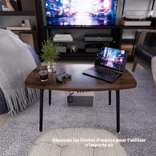 Table basse pliante gain de place pour petits salons et terrasses - 6